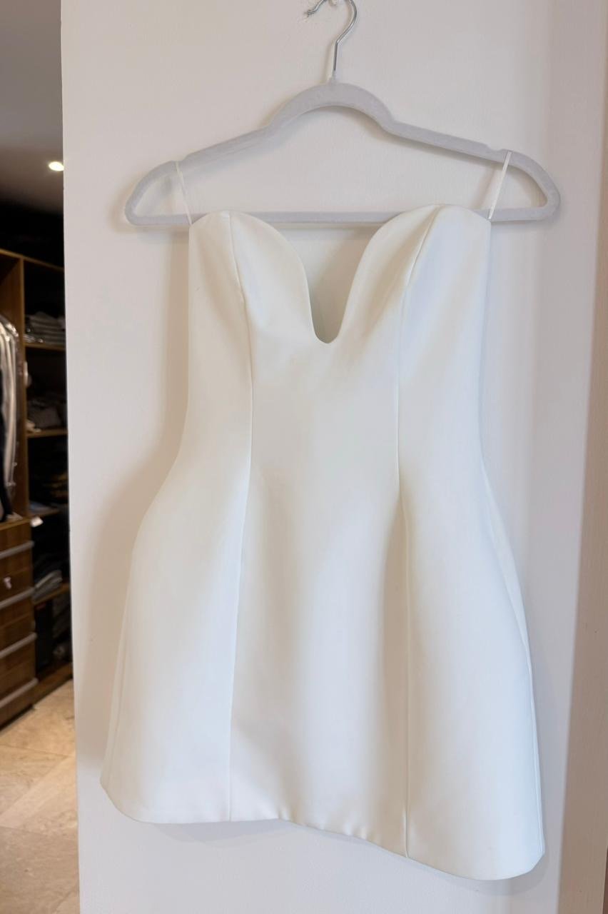 Vestido Strapless ZARA - Imagen 4