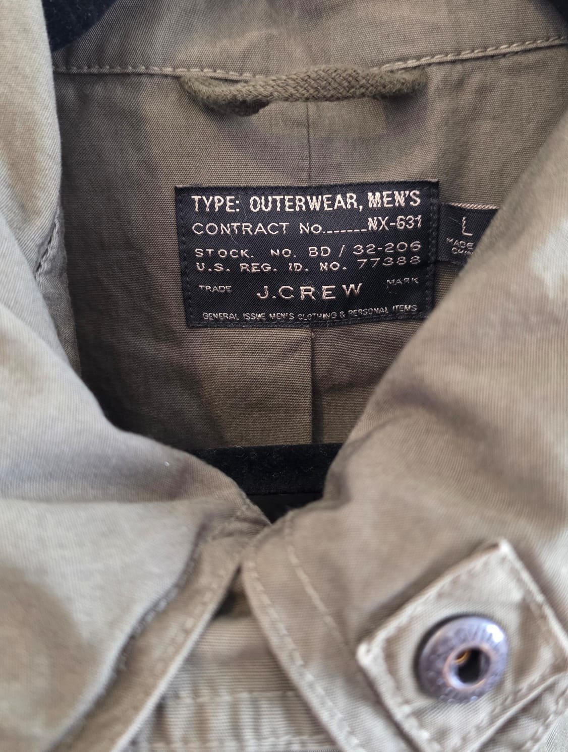 Chaqueta Utility Militar J.CREW - Imagen 6