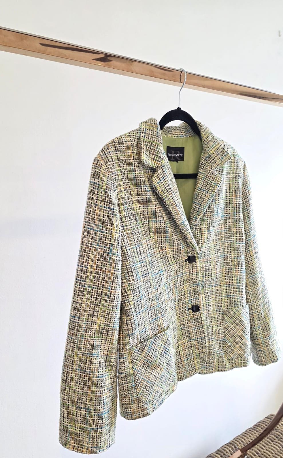 Blazer Tweed Clásico REQUIREMENTS - Imagen 3