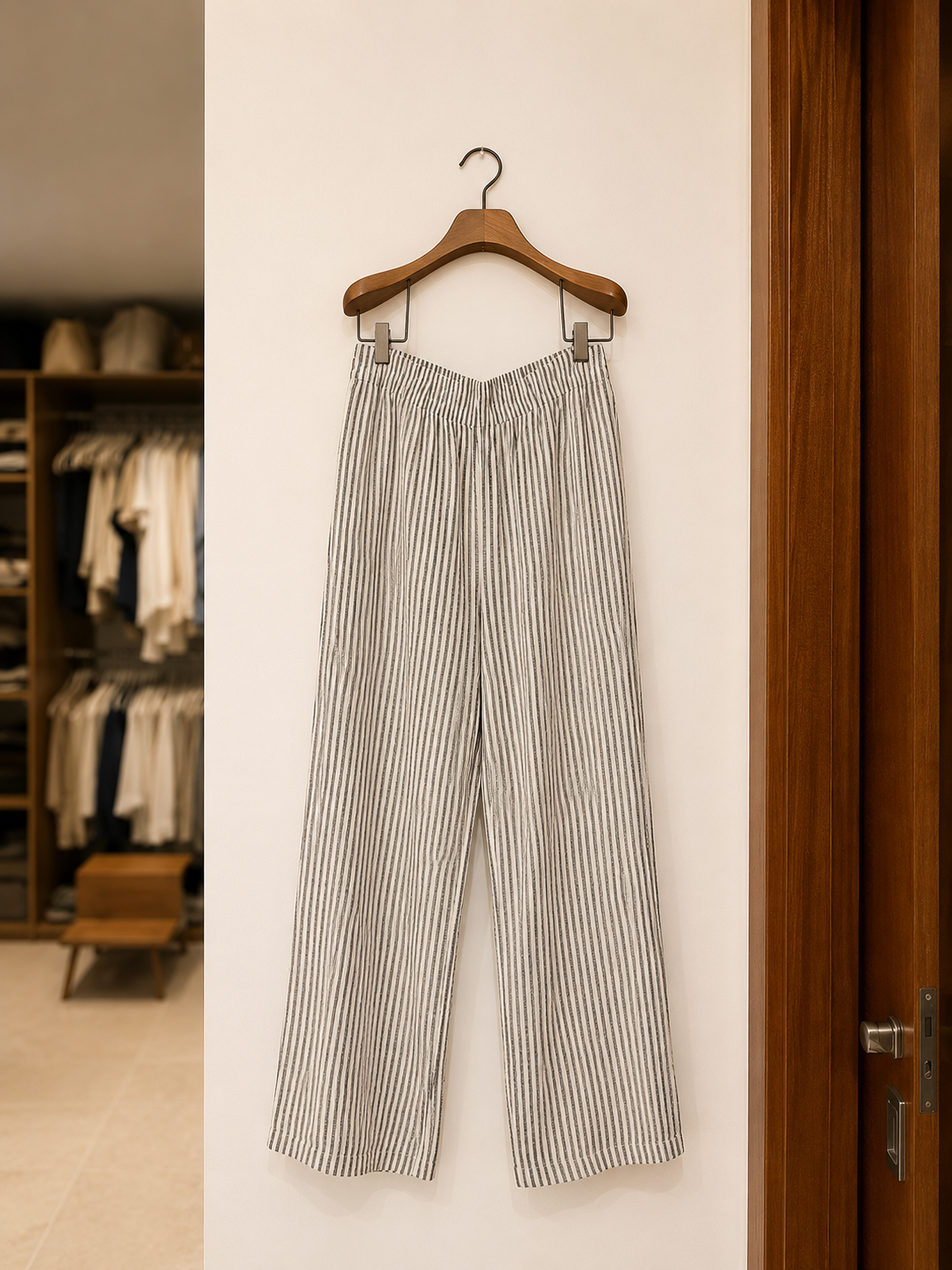Pantalón Rayado Cómodo OLD NAVY - Imagen 2
