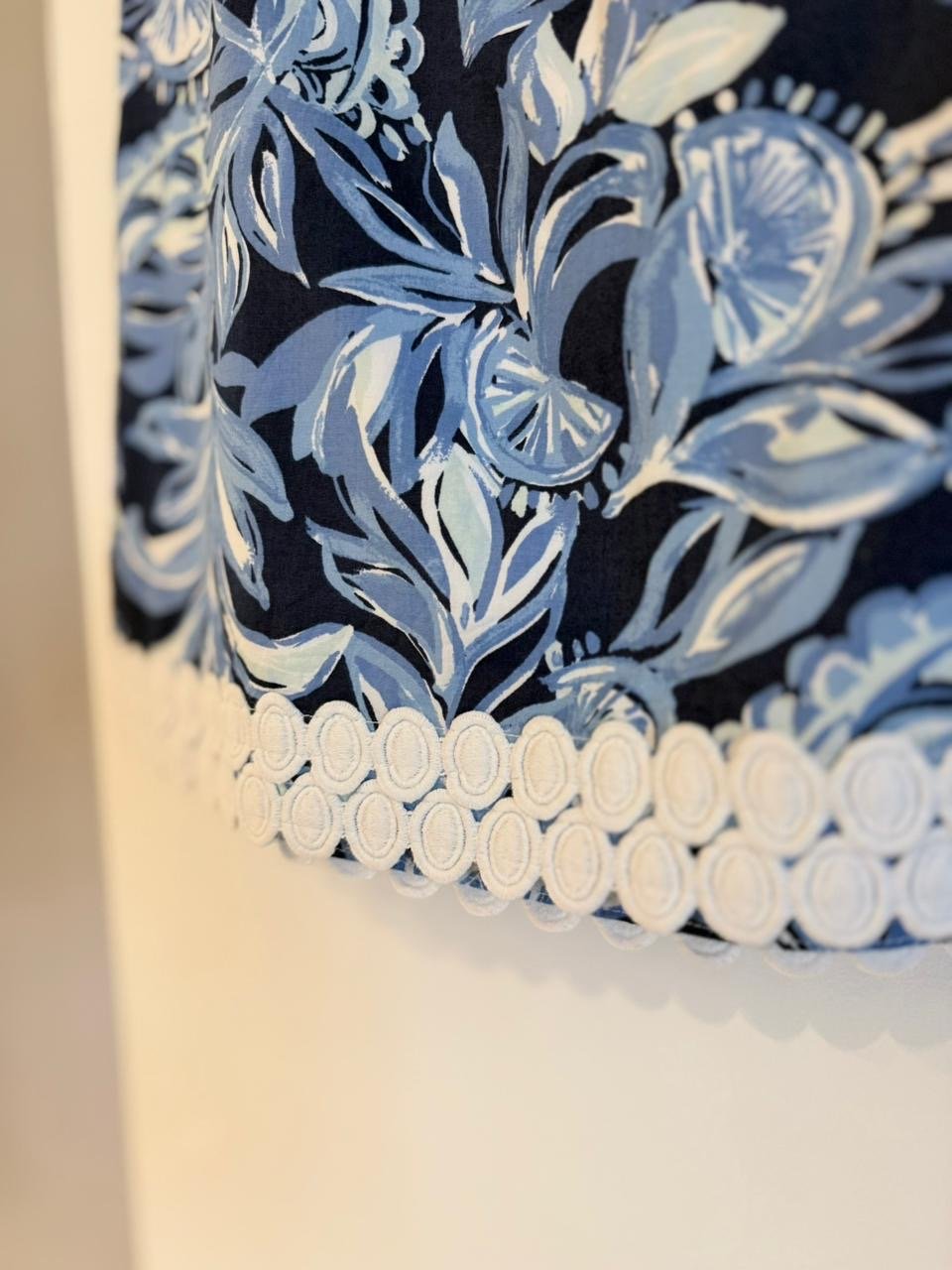 Falda Estampada Azul y Blanca LILLY PULITZER - Imagen 3