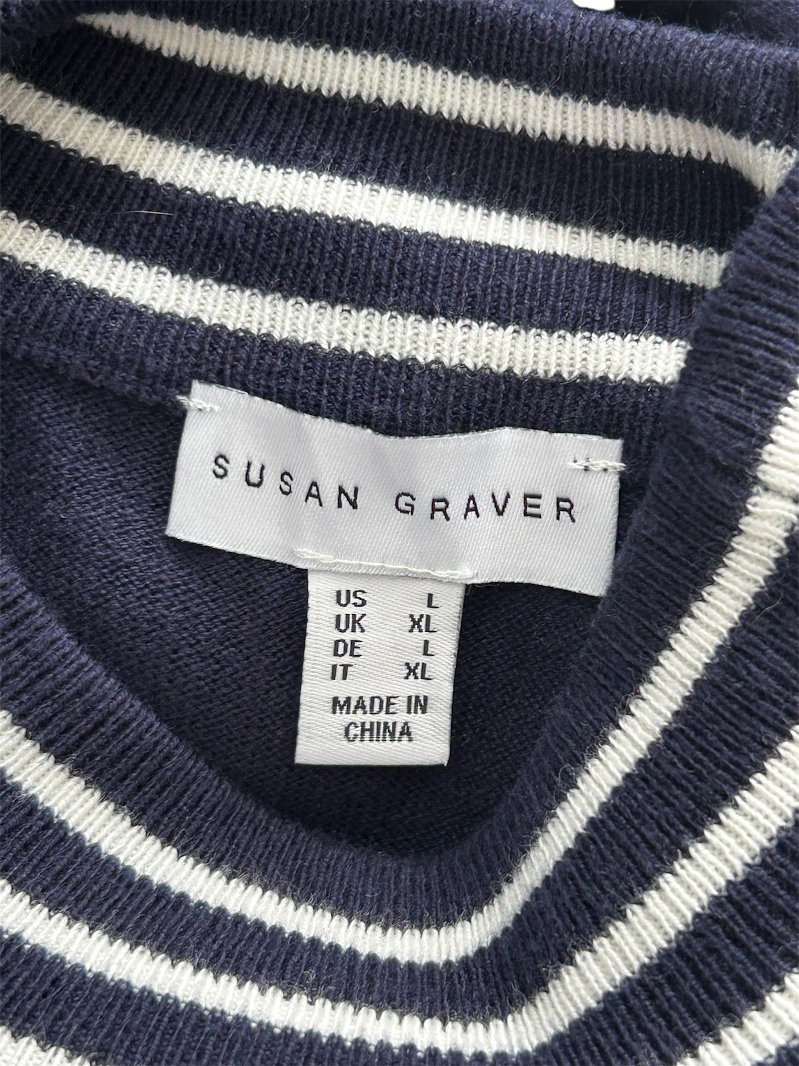 Suéter Oversize Rayado SUSAN GRAVER - Imagen 3