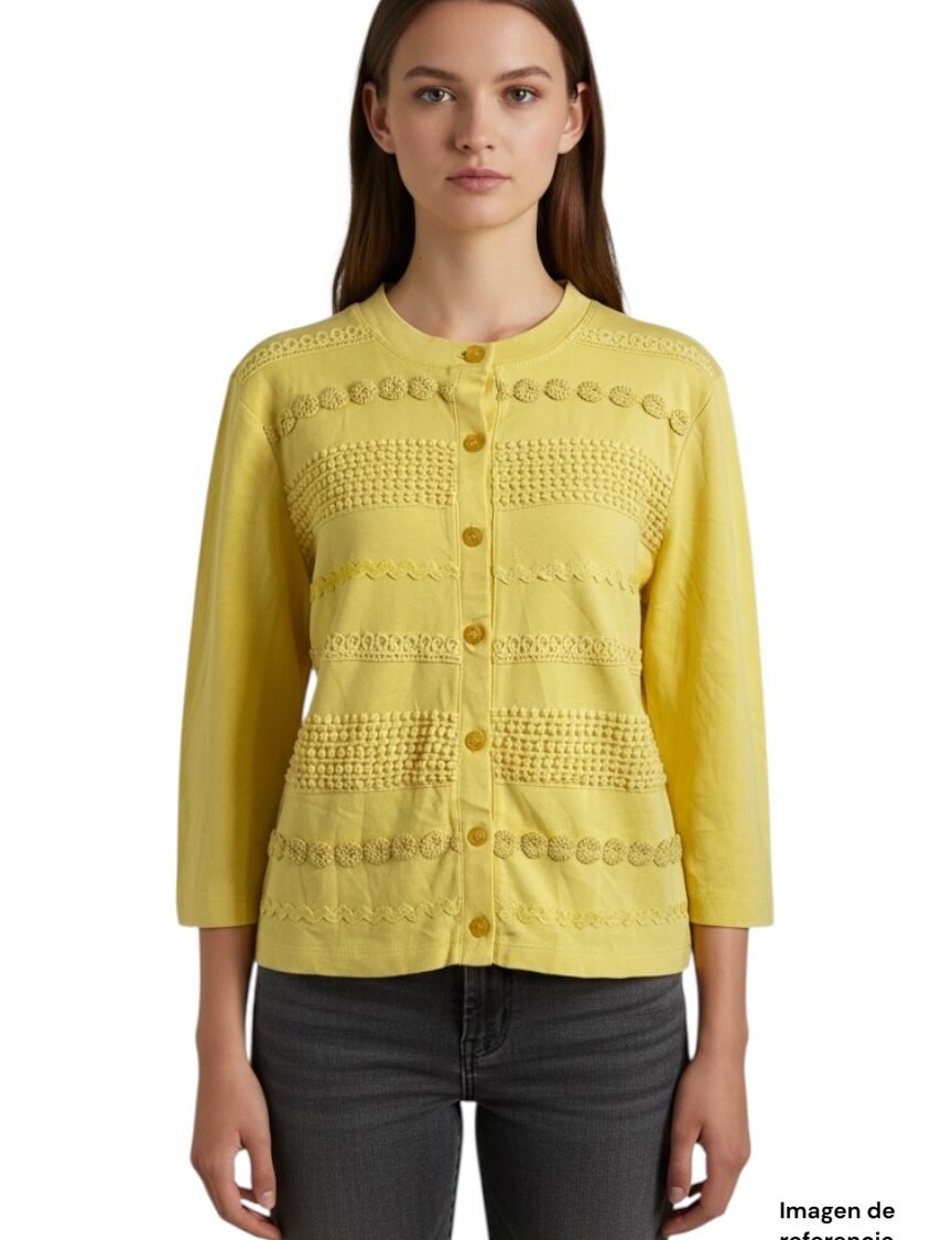 Cardigan Amarillo BAXTER & WELLS