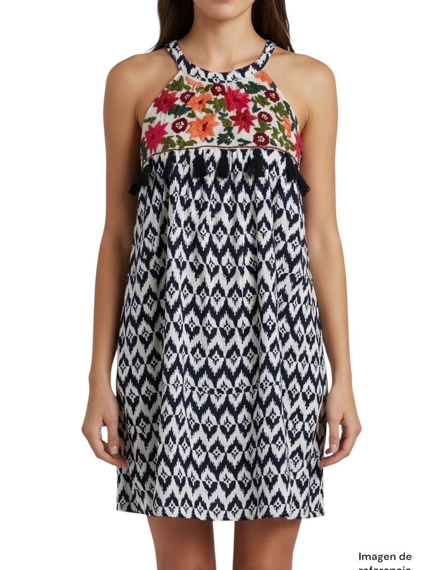 Vestido Bordado THML