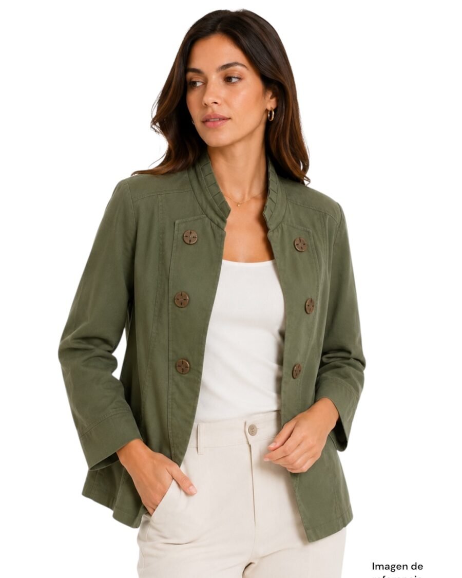 Chaqueta Verde Olivo CHRISTOPHER & BANKS