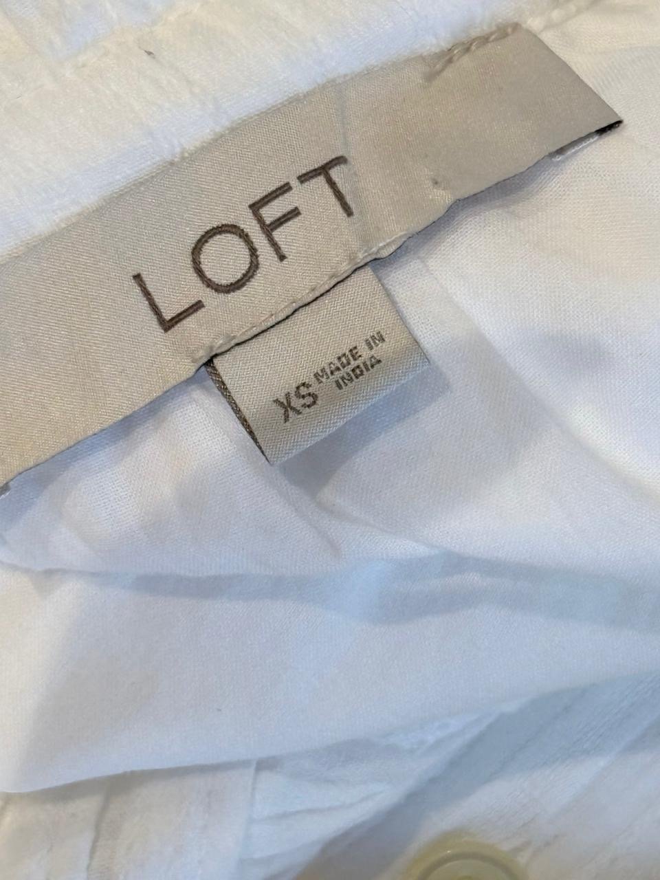 Vestido Blanco Boho LOFT - Imagen 3