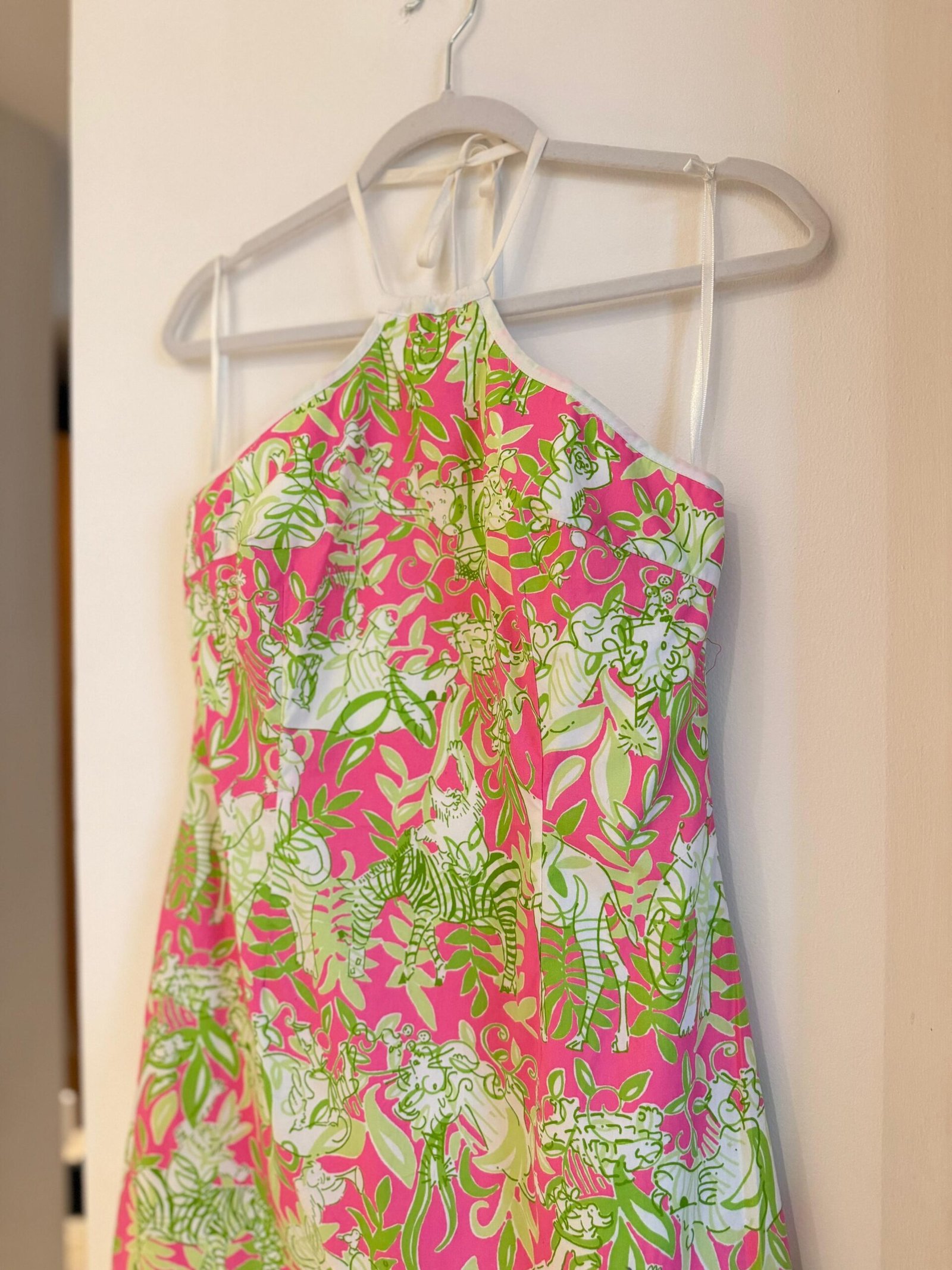 Vestido halter tropical LILLY PULITZER - Imagen 3