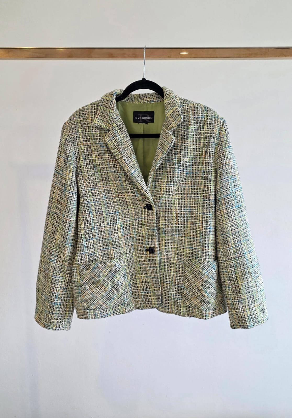 Blazer Tweed Clásico REQUIREMENTS - Imagen 2