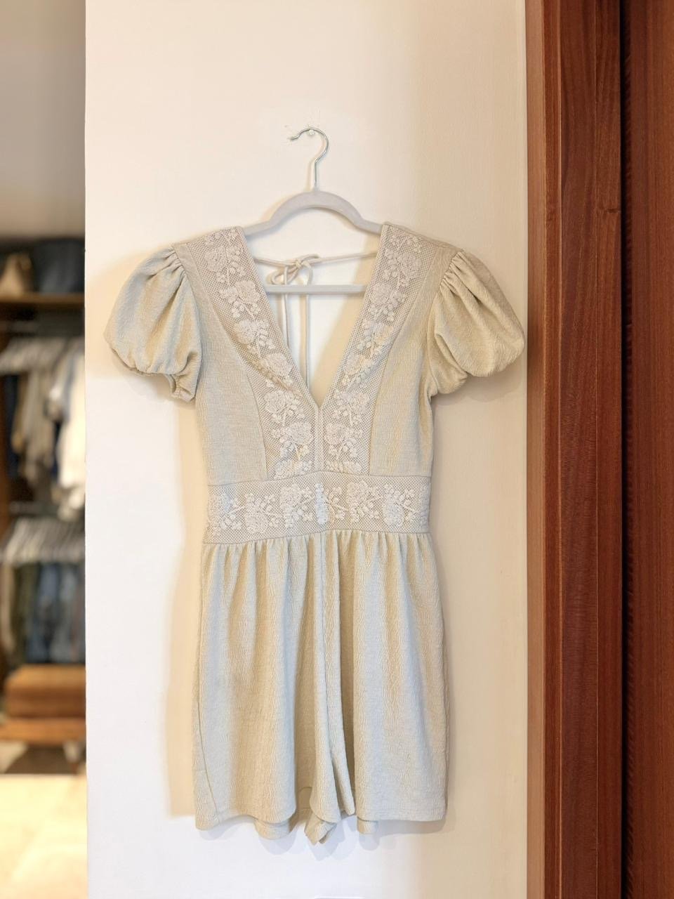 Enterizo Short Texturizado ZARA - Imagen 2