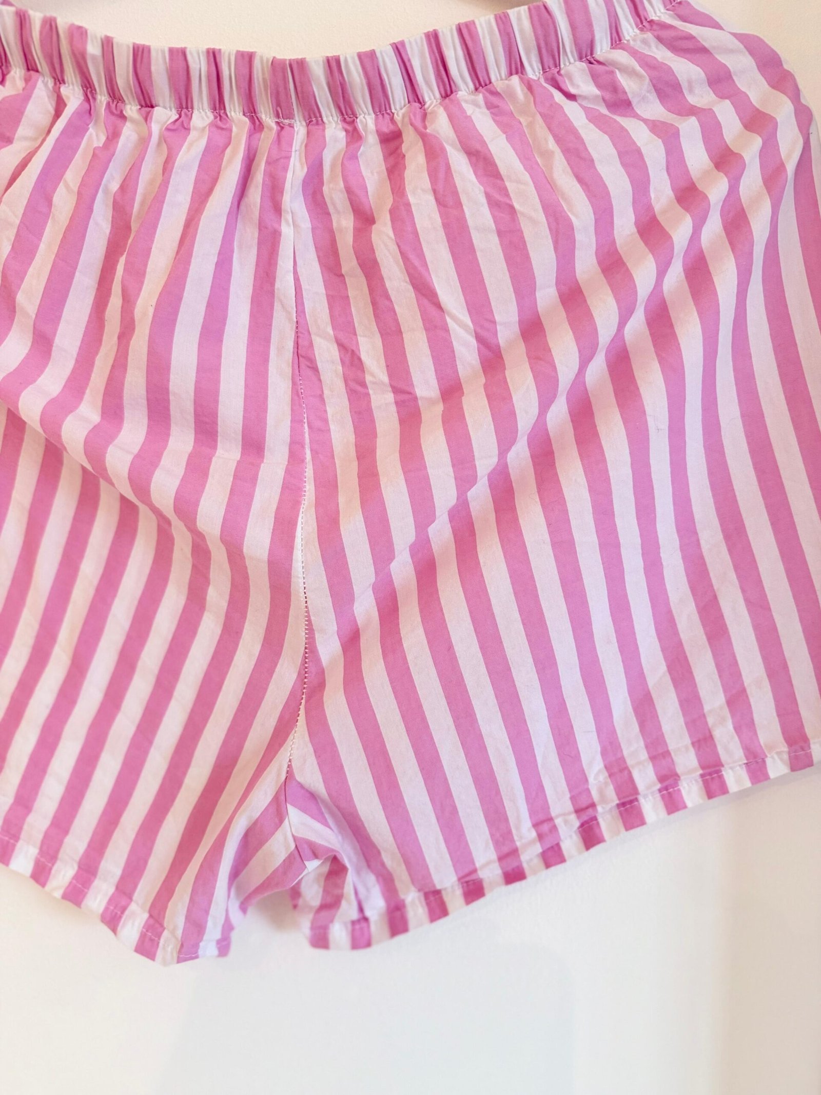 Short de rayas rosa y blanco - Imagen 4