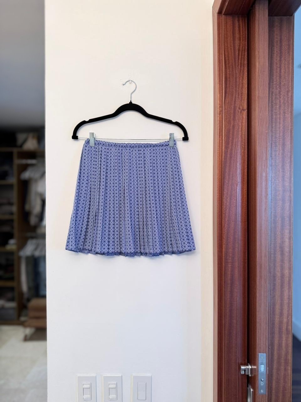 Falda Plisada Estampada BANANA REPUBLIC - Imagen 2