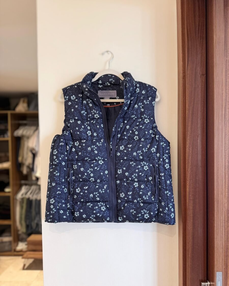 Chaleco acolchado Azul LAURA SCOTT