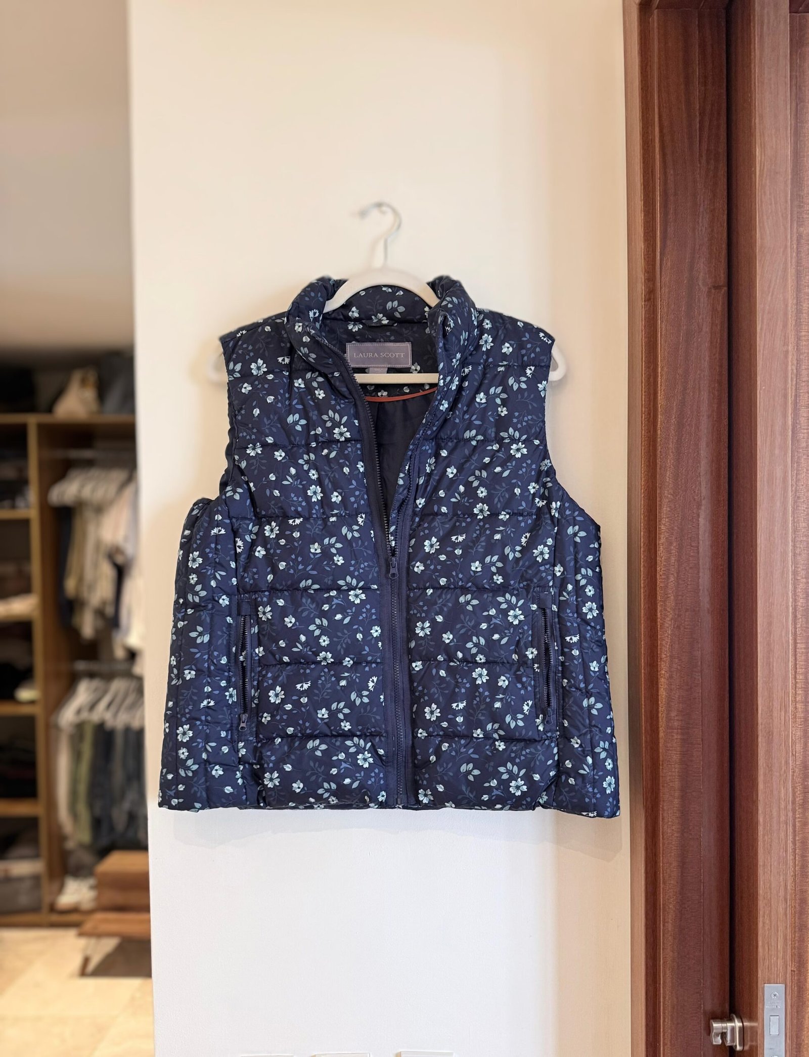 Chaleco acolchado Azul LAURA SCOTT