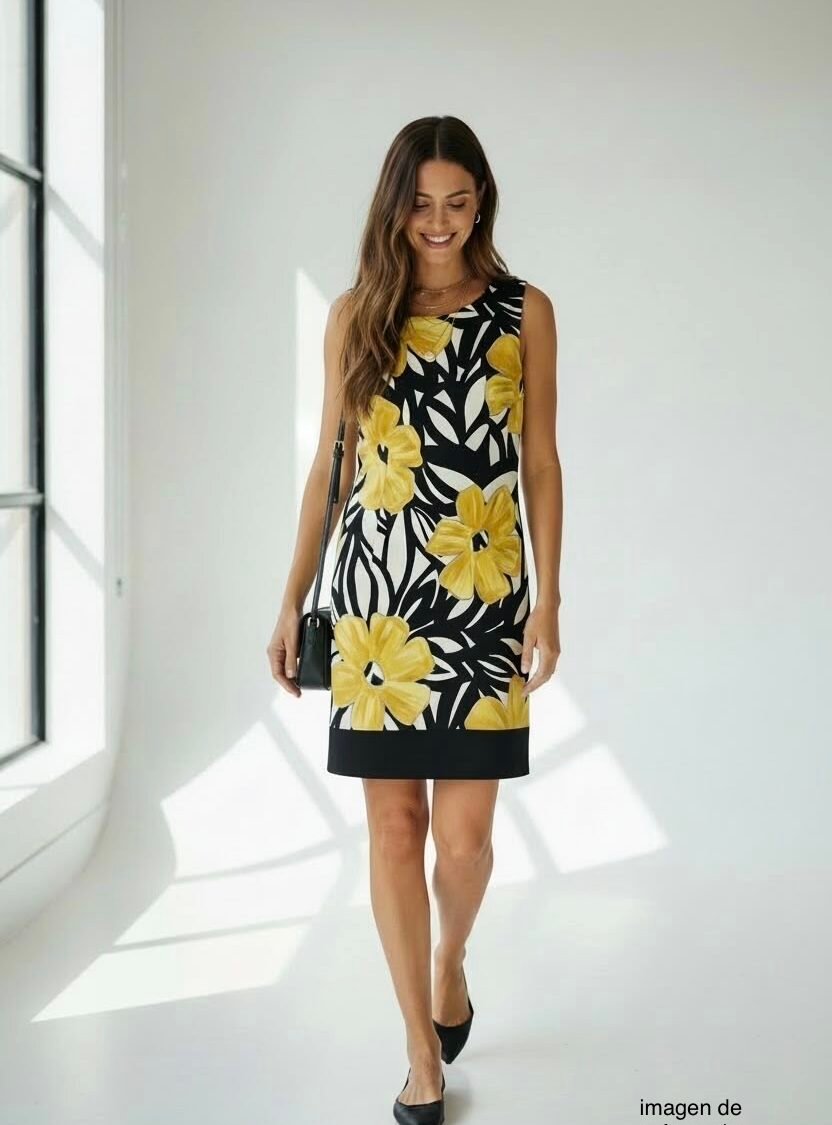 Vestido Floral Sin Mangas  ALYX
