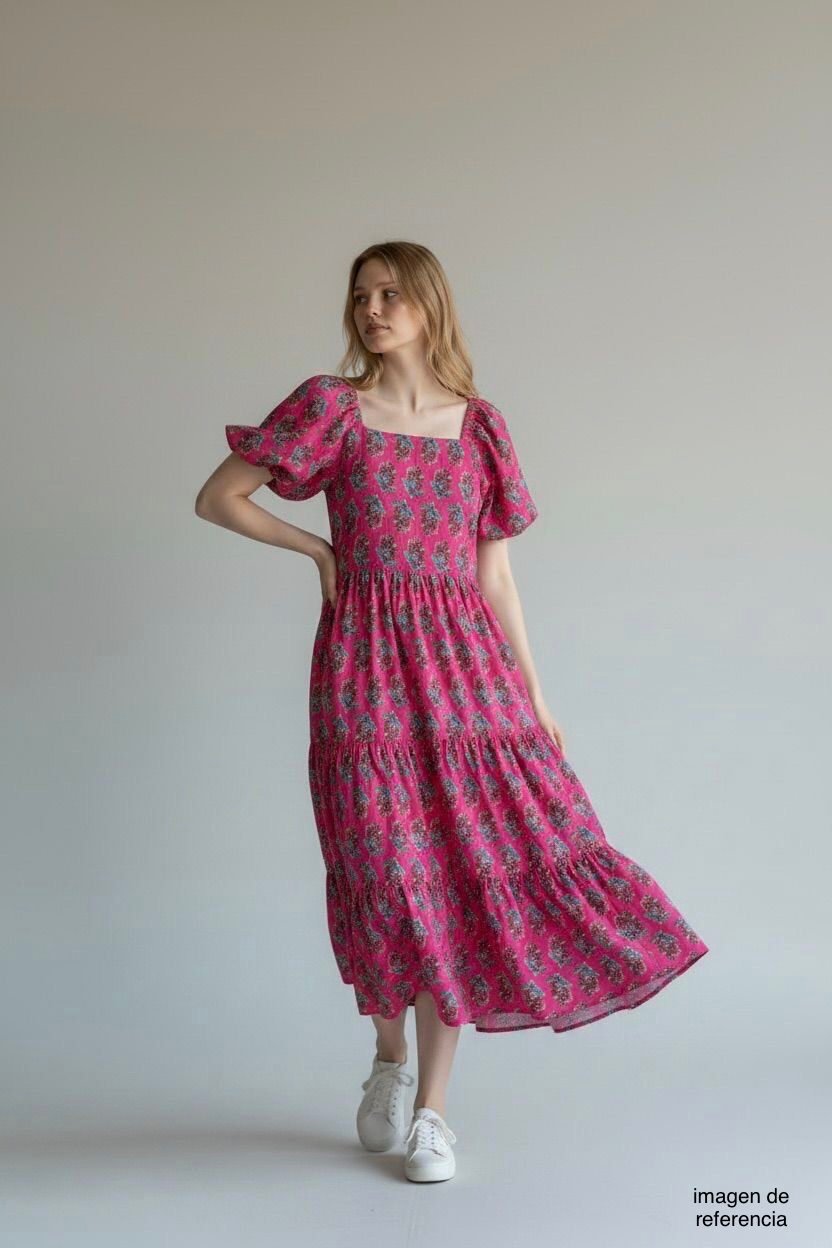 Vestido Floral Rosa J.CREW