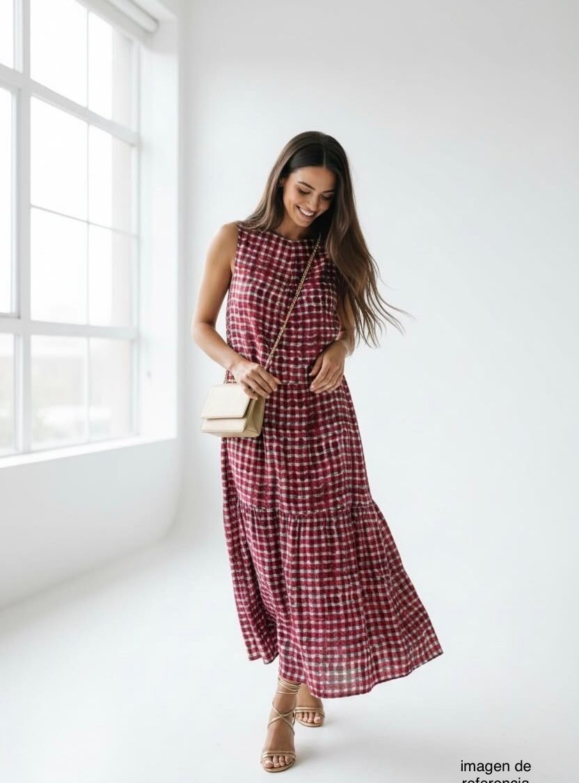 Vestido midi tie-dye TORY BURCH