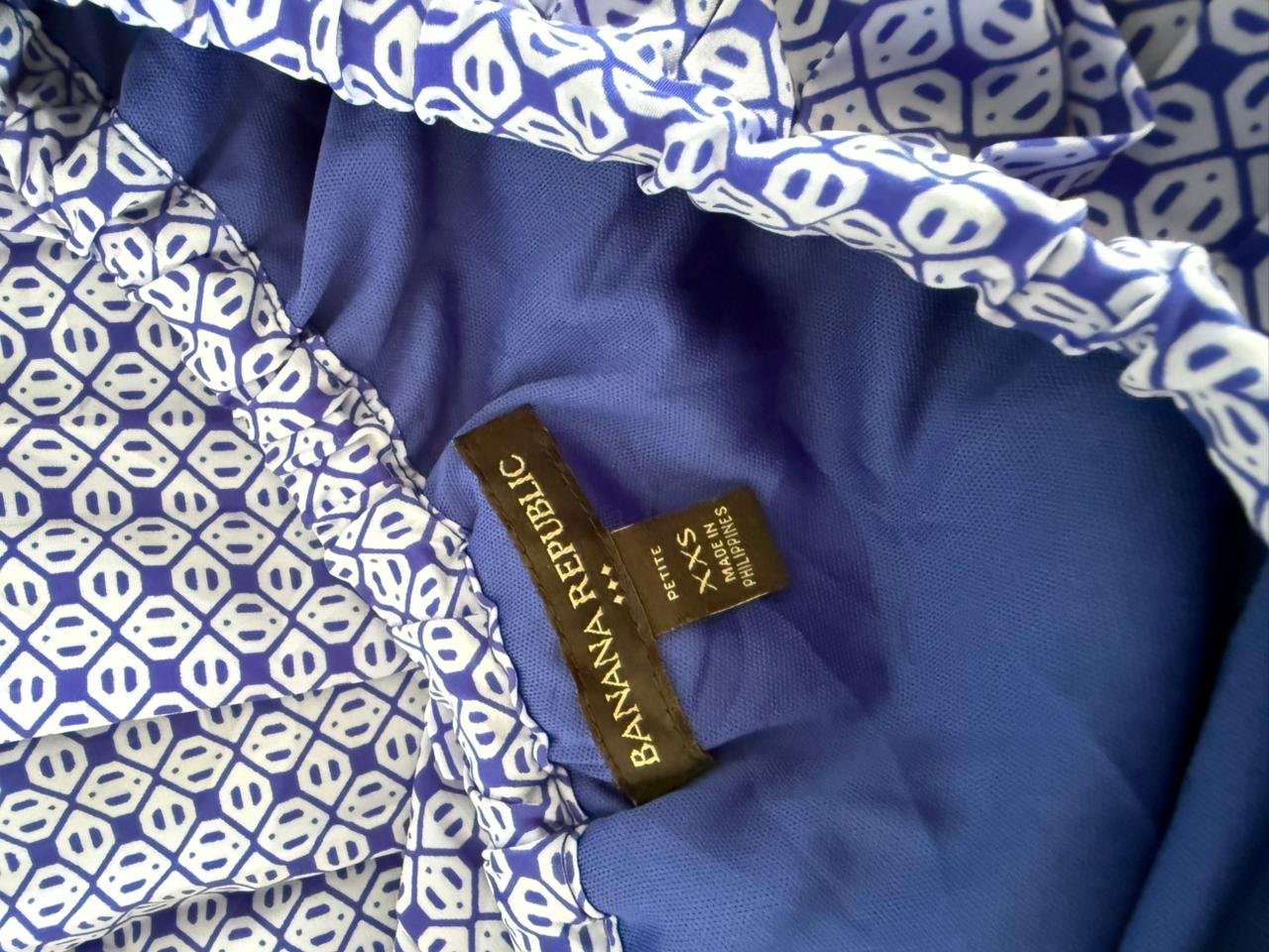 Falda Plisada Estampada BANANA REPUBLIC - Imagen 4