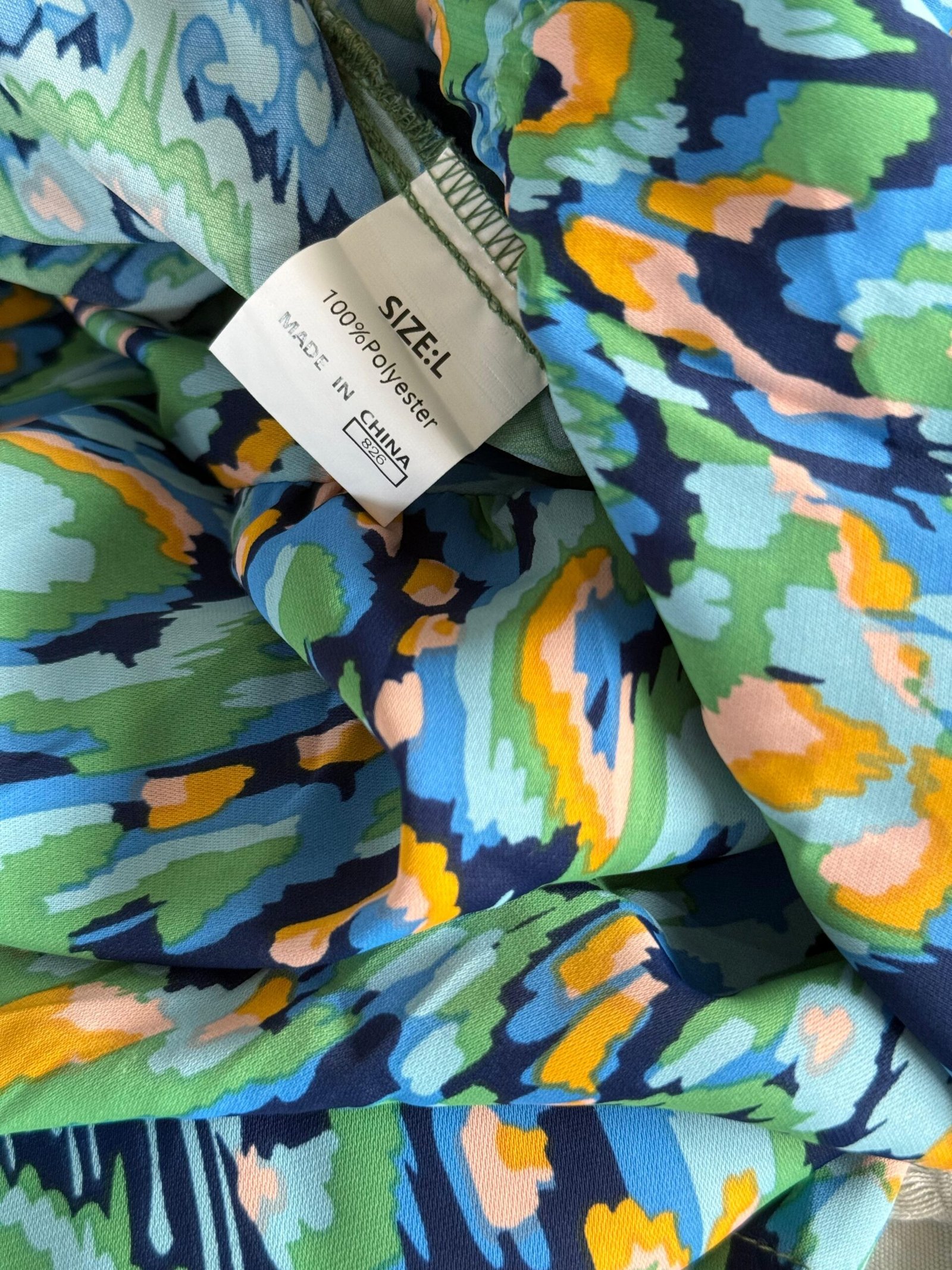 Vestido Estampado Multicolor - Imagen 6