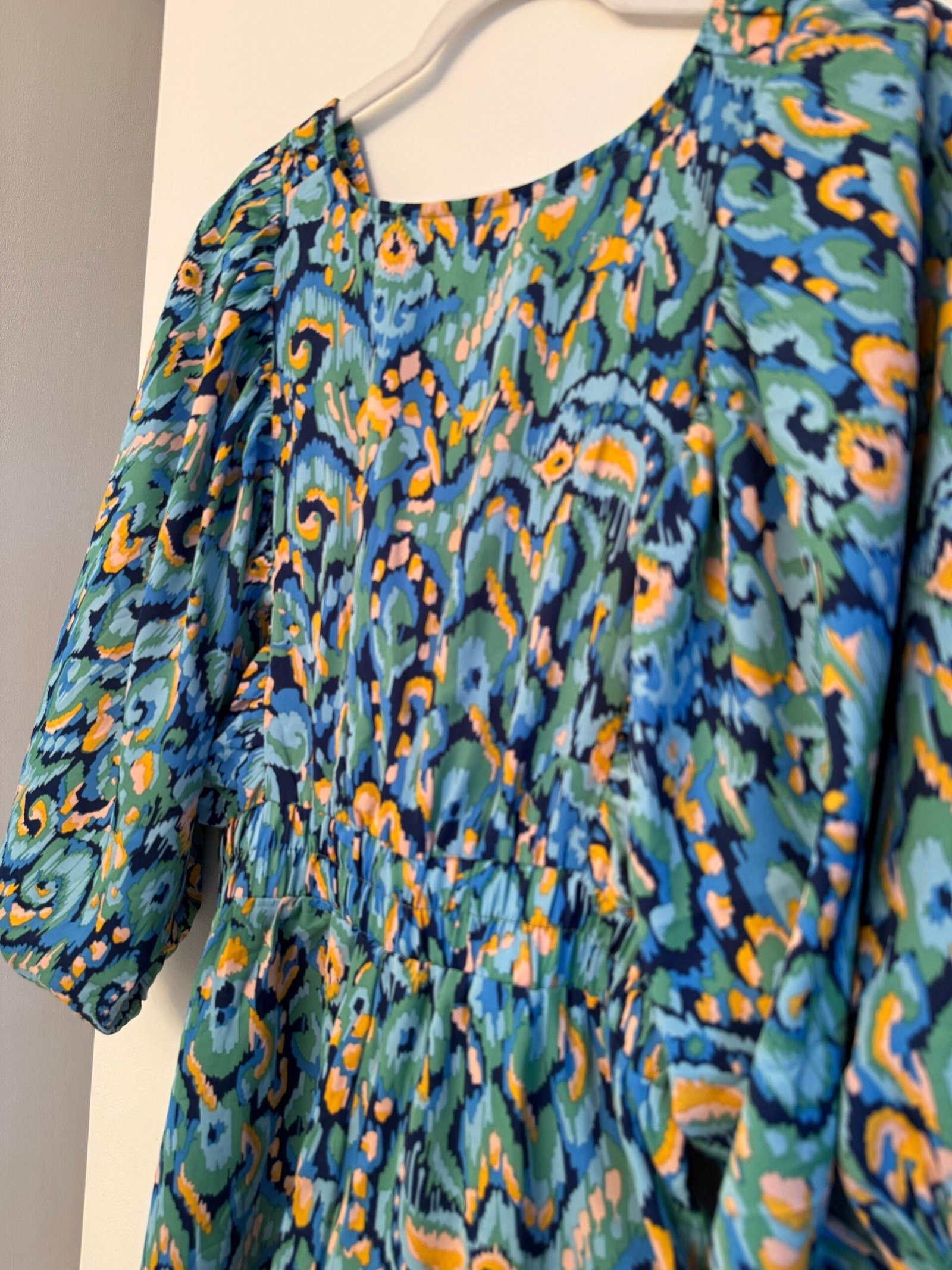 Vestido Estampado Multicolor - Imagen 4