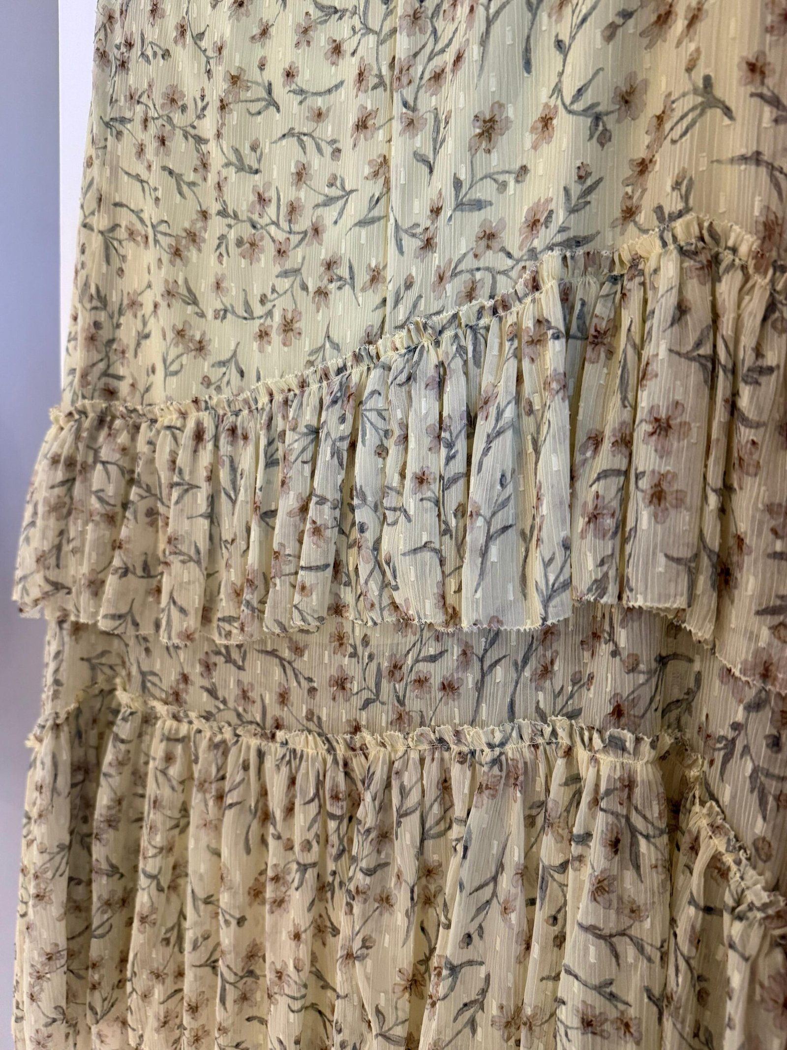 Falda Floral con Volantes H&M - Imagen 3