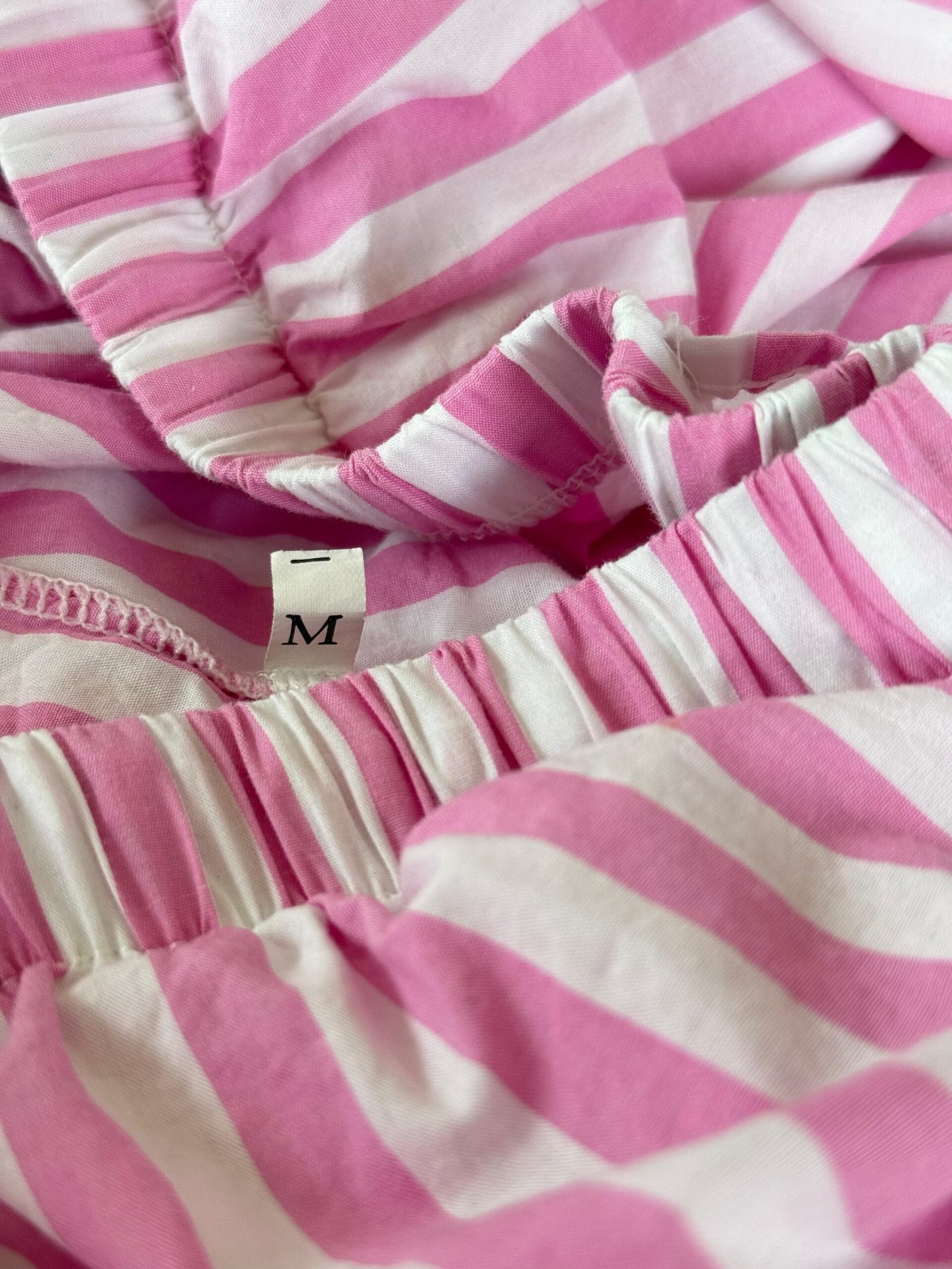 Short de rayas rosa y blanco - Imagen 5