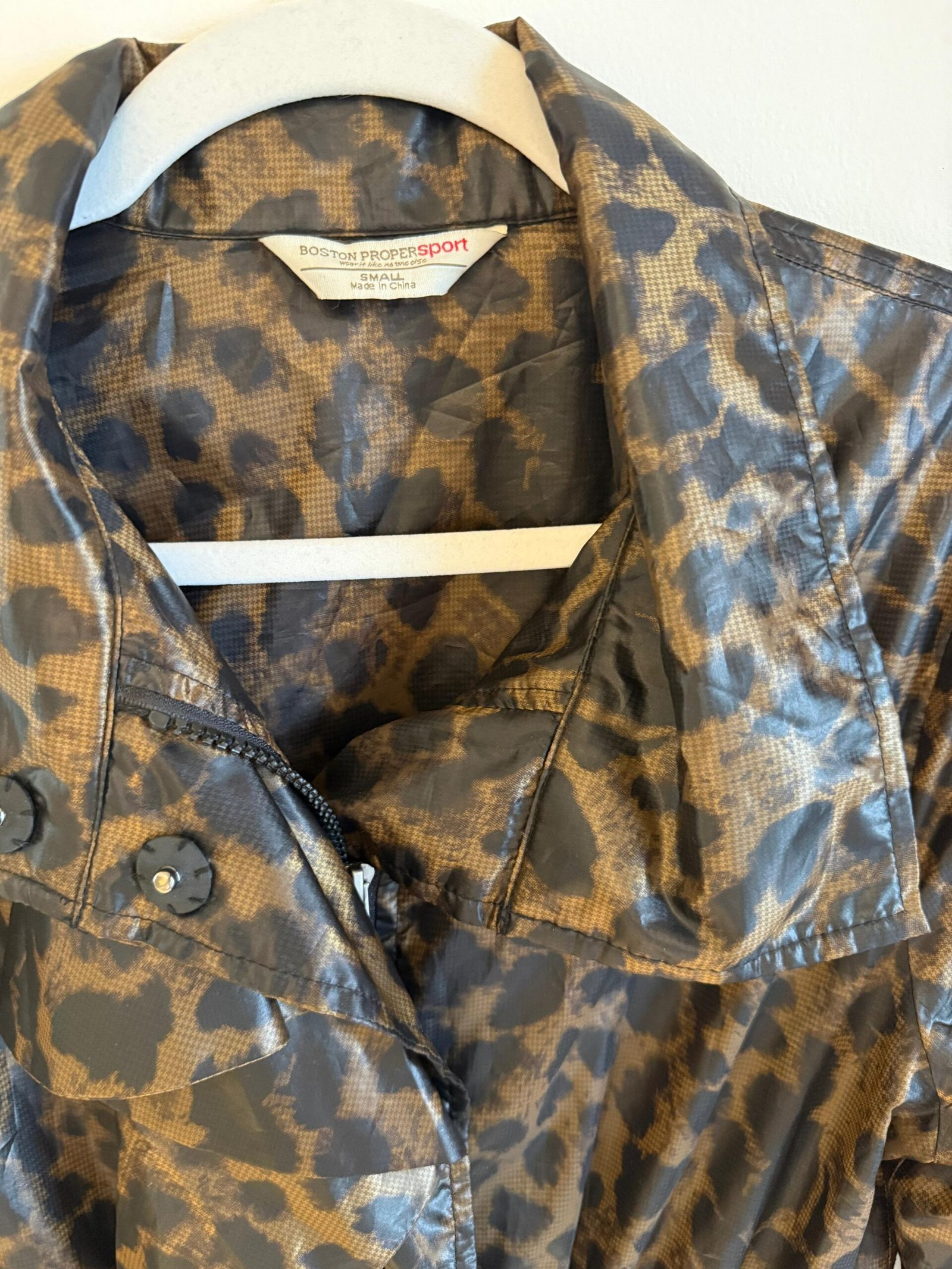 Chaqueta Animal Print BOSTON PROPER SPORT - Imagen 4