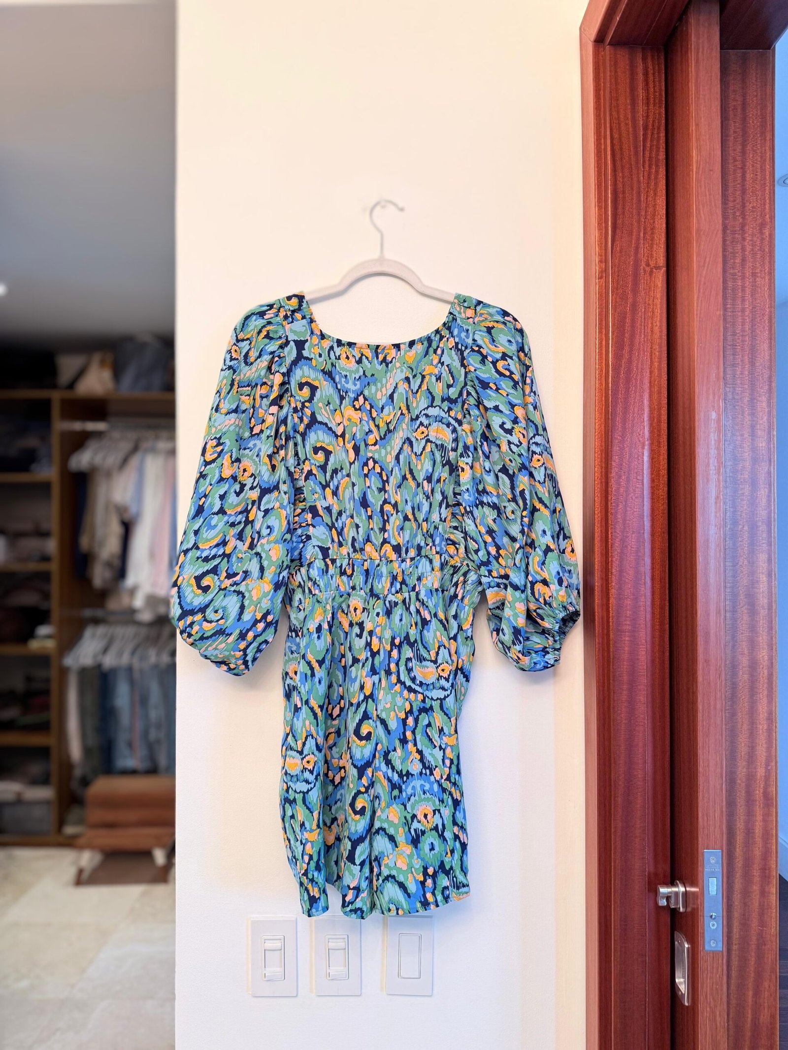 Vestido Estampado Multicolor - Imagen 3