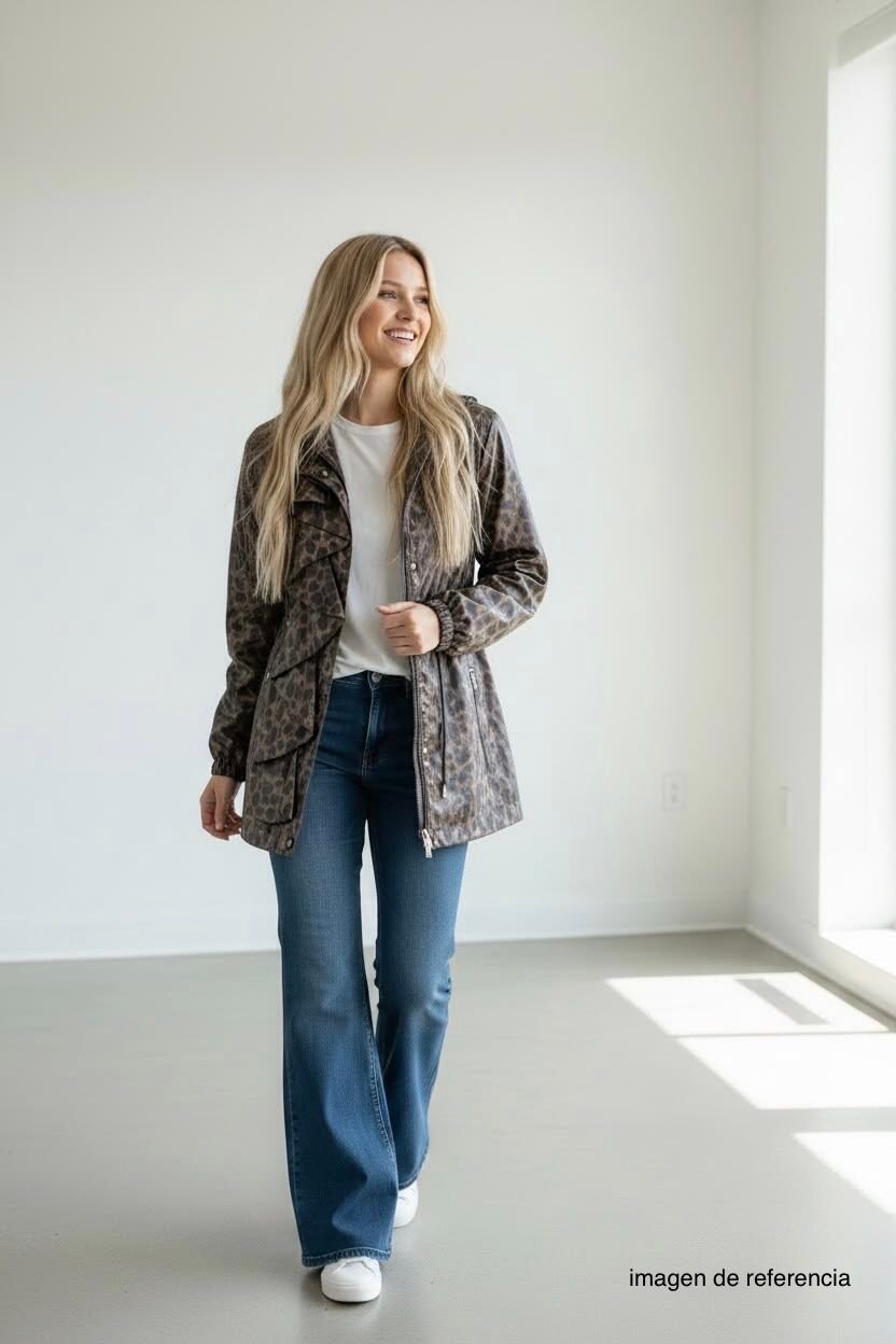 Chaqueta Animal Print BOSTON PROPER SPORT