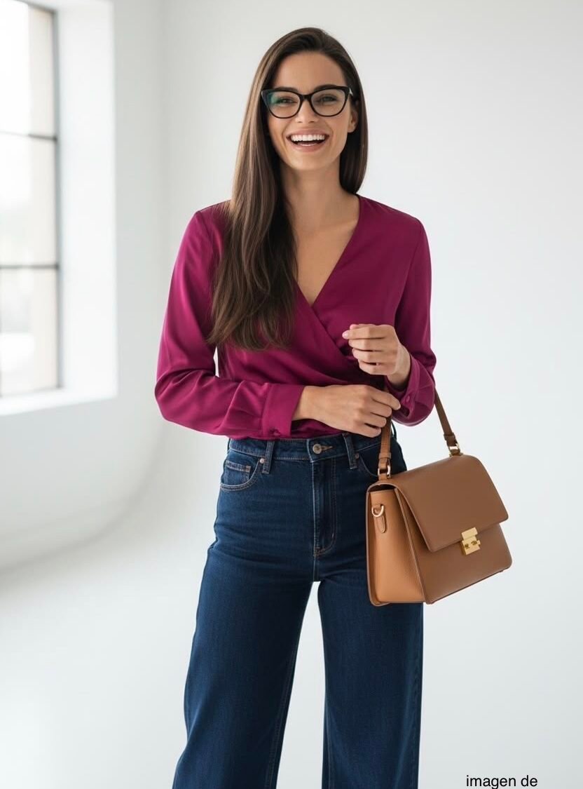 Blusa color fucsia VINCE CAMUTO