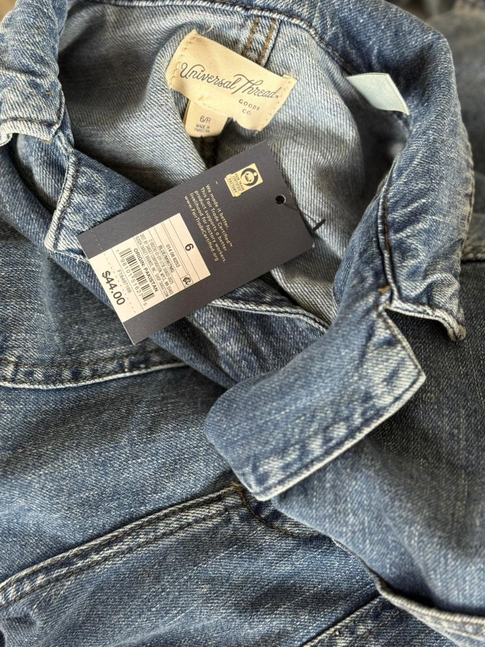 Jumpsuit Denim Utility UNIVERSAL THREAD - Imagen 4