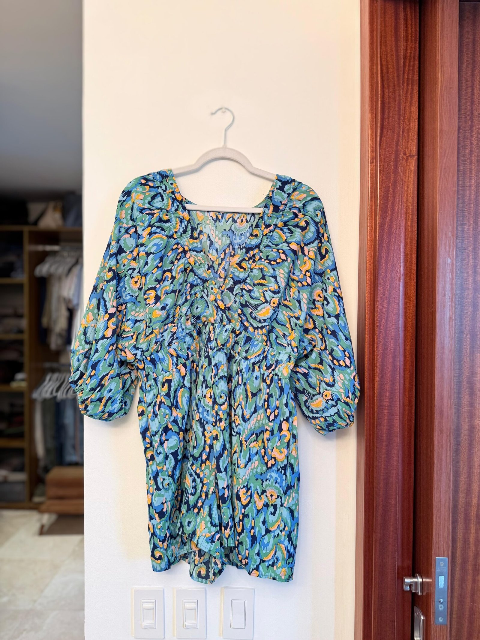 Vestido Estampado Multicolor - Imagen 2