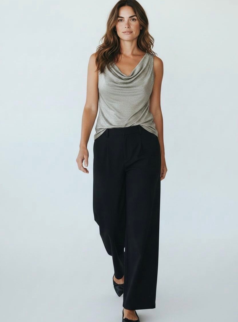 Blusa Metalizada CLARA SUN WOO Collection
