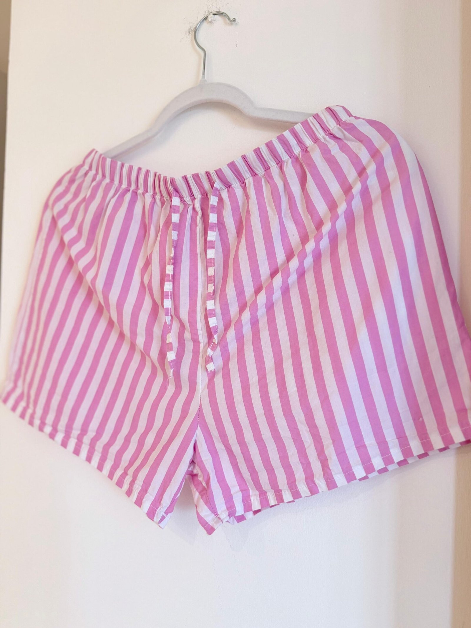 Short de rayas rosa y blanco - Imagen 3