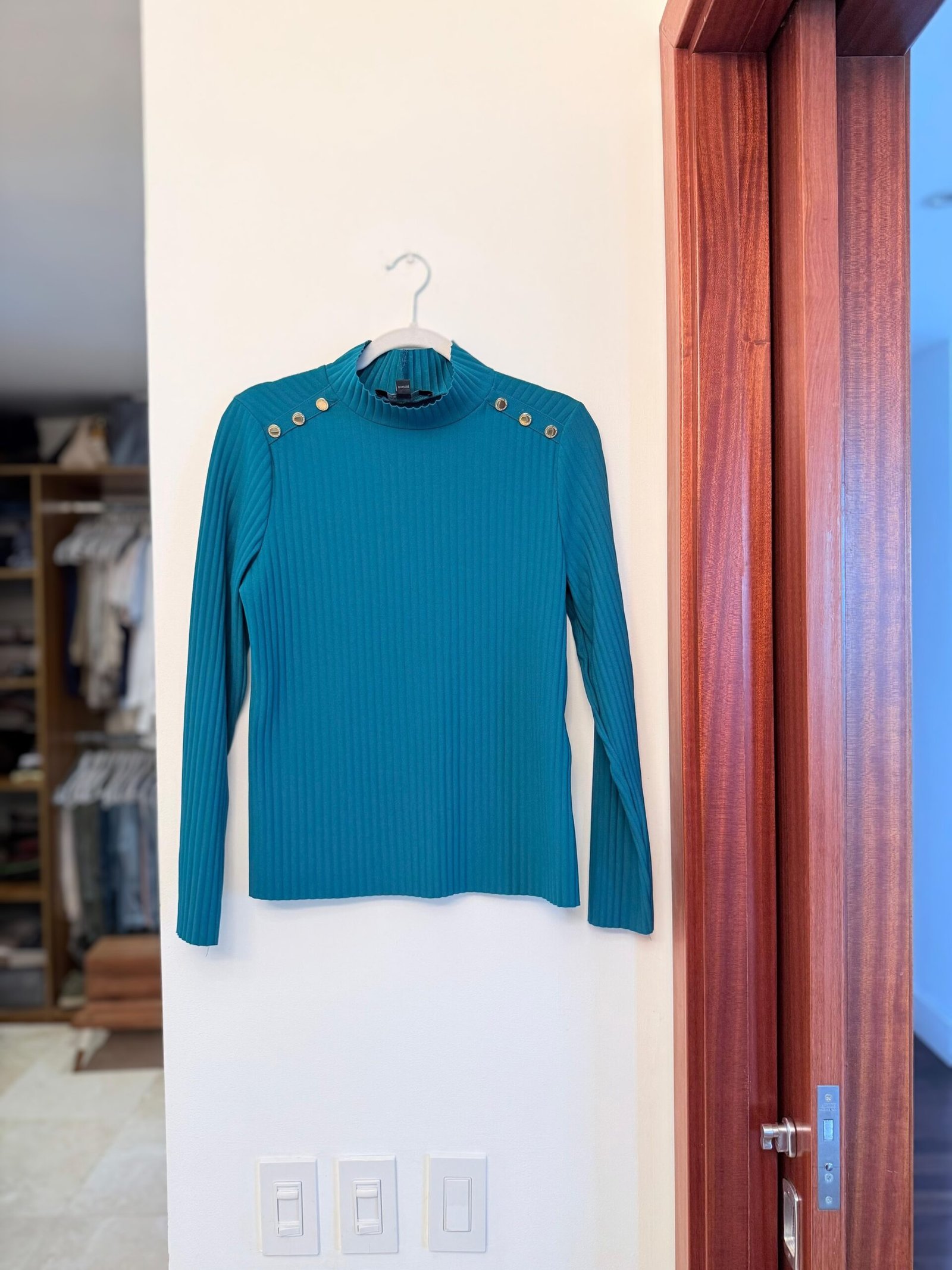 Blusa Tejida Acanalada MARC NEW YORK - Imagen 2