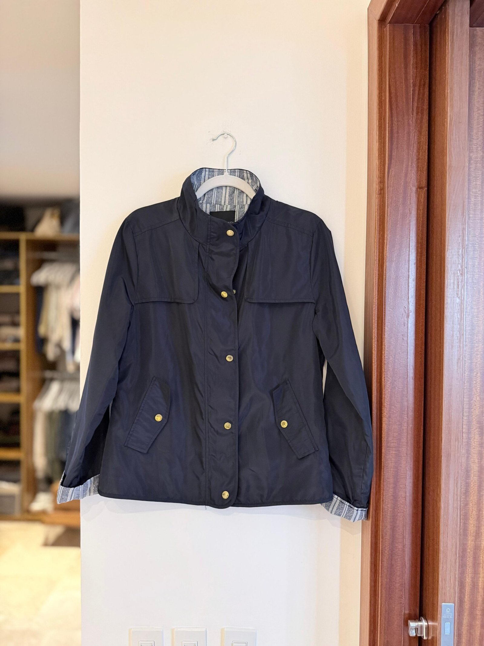 Chaqueta Ligera Azul Marino CYNTHIA ROWLEY - Imagen 2