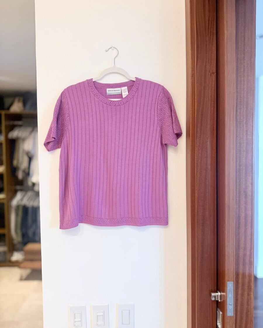 Blusa tejida calada  ALFRED DUNNER